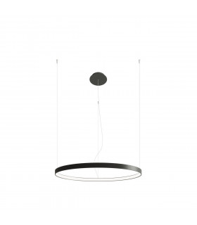 Rio Integrated LED Ring Pendant Ceiling Light Black 4000K 5520lm-1