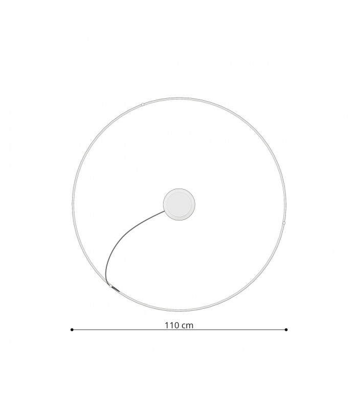 Rio Integrated LED Ring Pendant Ceiling Light White 4000K 7820lm-3