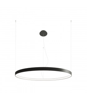 Rio Integrated LED Ring Pendant Ceiling Light Black 4000K 7820lm-1