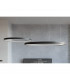 Rio Integrated LED Ring Pendant Ceiling Light Black 4000K 7820lm-6