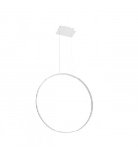 Rio Integrated LED Circle Pendant Ceiling Light White 3000K 5520lm-1