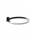 Rio Integrated LED LED Semi Flush Light Black 4000K 5520lm-1