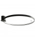 Rio Integrated LED LED Semi Flush Light Black 3000K 7820lm-1