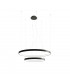 Rio Integrated LED Pendant Ceiling Light Black 3000K 9390lm-1