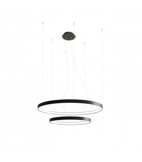 Rio Integrated LED Pendant Ceiling Light Black 3000K 9390lm-1