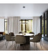 Rio Integrated LED Pendant Ceiling Light Black 3000K 9390lm-6