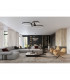 Rio Integrated LED Pendant Ceiling Light Black 3000K 17210lm-5