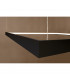 Nelya Integrated LED Square Pendant Ceiling Light Black 3000K 5757lm-5