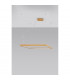 Nelya Integrated LED Square Pendant Ceiling Light Gold 3000K 5757lm-2