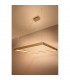 Nelya Integrated LED Square Pendant Ceiling Light Gold 3000K 5757lm-4