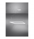 Nelya Integrated LED Square Pendant Ceiling Light White 4000K 5757lm-3