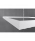 Nelya Integrated LED Square Pendant Ceiling Light White 4000K 5757lm-5