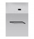Nelya Integrated LED Square Pendant Ceiling Light Black 4000K 5757lm-2
