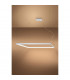 Nelya Integrated LED Square Pendant Ceiling Light White 3000K 8096lm-3