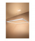 Nelya Integrated LED Square Pendant Ceiling Light White 3000K 8096lm-4