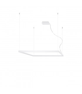 Nelya Integrated LED Square Pendant Ceiling Light White 4000K 8096lm-1