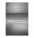 Nelya Integrated LED Square Pendant Ceiling Light White 4000K 8096lm-3