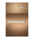 Tuula Integrated LED Rectangle Pendant Ceiling Light White 3000K 5757lm-3
