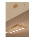Tuula Integrated LED Rectangle Pendant Ceiling Light Gold 3000K 5757lm-4