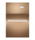 Tuula Integrated LED Rectangle Pendant Ceiling Light White 3000K 5751lm-3
