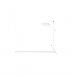 Tuula Integrated LED Rectangle Pendant Ceiling Light White 4000K 8096lm-1