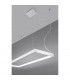 Tuula Integrated LED Rectangle Pendant Ceiling Light White 4000K 8096lm-5