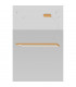 Tuula Integrated LED Rectangle Pendant Ceiling Light Gold 4000K 8096lm-2