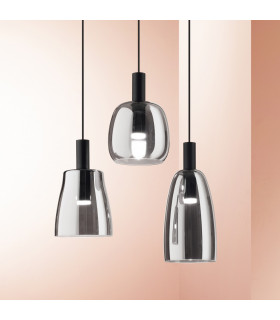 Coco-1 Led Dome Pendant Ceiling Light Fume 3000K-2