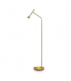 Diesis Led Reading Task Floor Lamp Brass 3000K-1