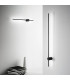 Essence Integrated Led Wall Lamp Black 70cm 3000K-2