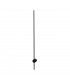 Essence Tall Integrated Led Wall Lamp Black 124cm 3000K-1