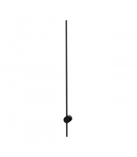 Essence Tall Integrated Led Wall Lamp Black 124cm 3000K-1