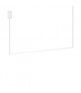 Essence Integrated Led Pendant Ceiling Light White 126cm 3000K