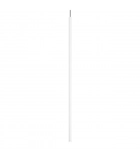 Filo Tall Slim Pendant Ceiling Light White 3000K
