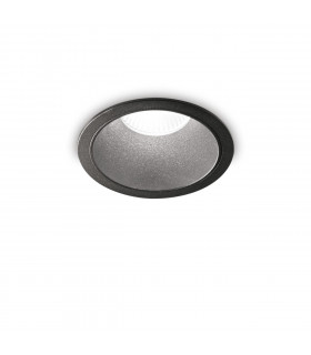 Game Round Recessed Downlight Black 4000K