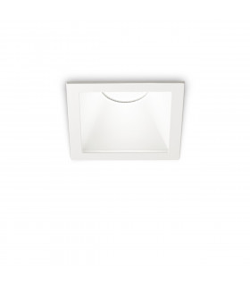 Game Square Recessed Downlight White 8.4cm 2700K