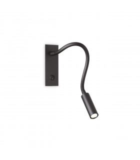 Io Wall Reading Light Black 3000K-1