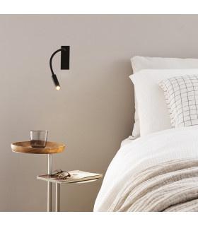 Io Wall Reading Light Black 3000K-2