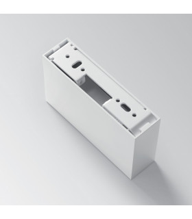 Lika Rectangle 5 Light Surface Mounted Downlight White 13.5cm 3000K-2