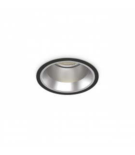 Off Round Recessed Downlight Black 11cm 4000K