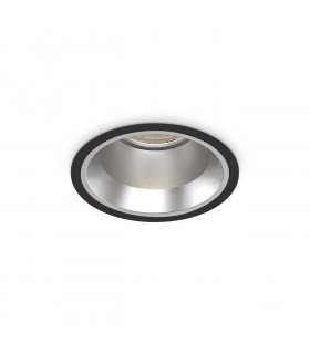 Off Round Recessed Downlight Black 16.2cm 4000K