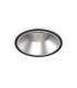 Off Round Recessed Downlight Black 21.8cm 4000K