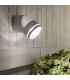 Omega Round Single Spotlight White IP54 4000K-2