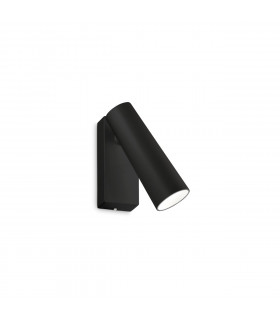 Pipe Wall Adjustable Reading Light Black 3000K-1