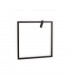 Syntesi Square Integrated Led Wall Lamp Black 3000K-1