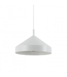 Yurta Dome Pendant Ceiling Light White 30cm