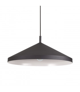 Yurta Dome Pendant Ceiling Light Black 50cm-1