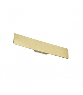 Zig Zag Integrated Led Wall Lamp Brass 53cm 3000K