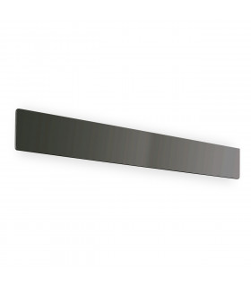 Zig Zag Integrated Led Wall Lamp Black 75cm 3000K