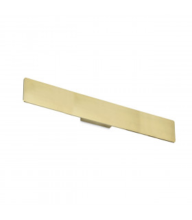 Zig Zag Integrated Led Wall Lamp Brass 75cm 3000K